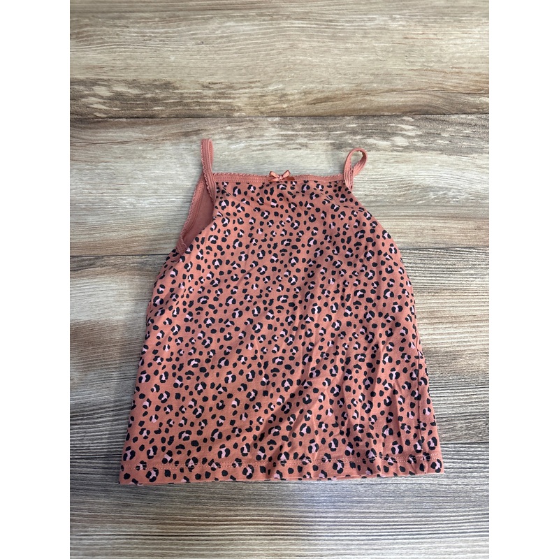 H&M Leopard Print Top Brown sz 3-4T Brown 3T