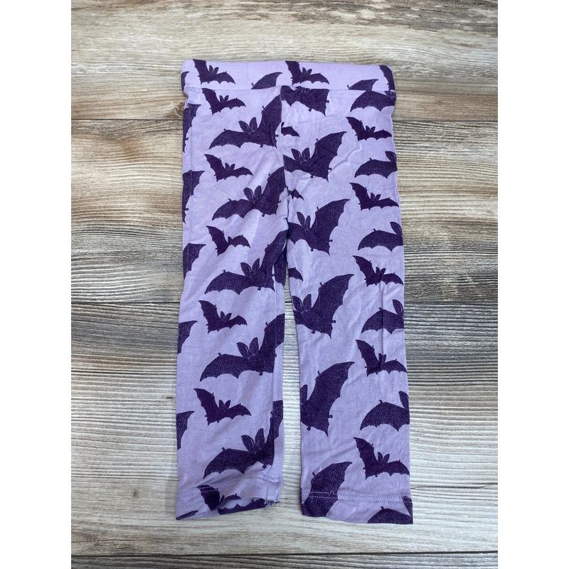 Kate Quinn Bat Print Leggings Purple sz 12-18m
