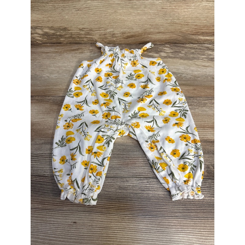 Laura Ashley Floral Romper White sz 3-6m White 3m