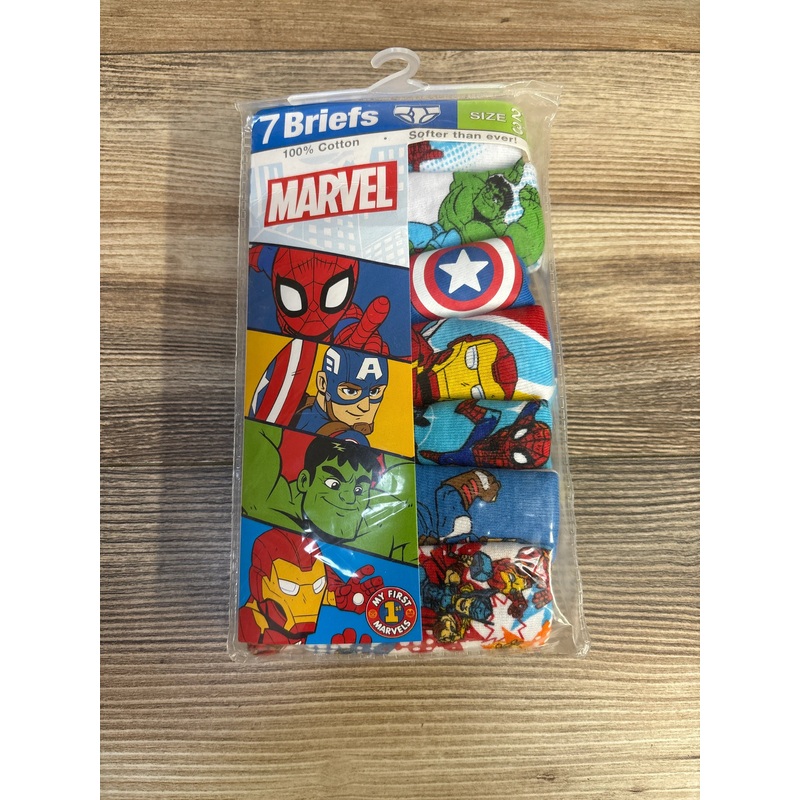 NEW Boy’s Marvel Super Heroes 7pk Briefs sz 2T-3T