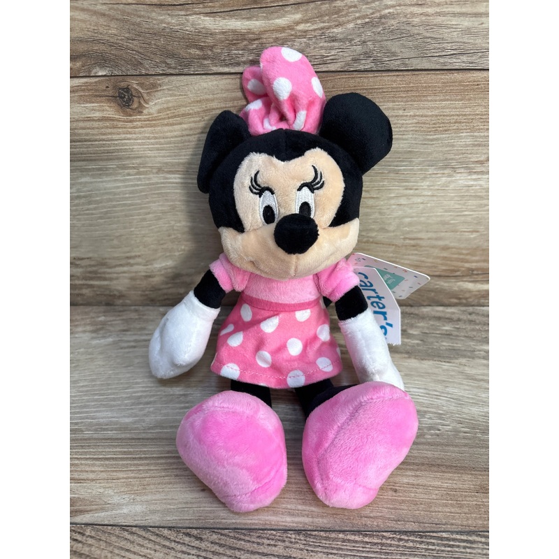 NEW Carter’s Disney Baby Minnie Mouse Plush Doll 11″