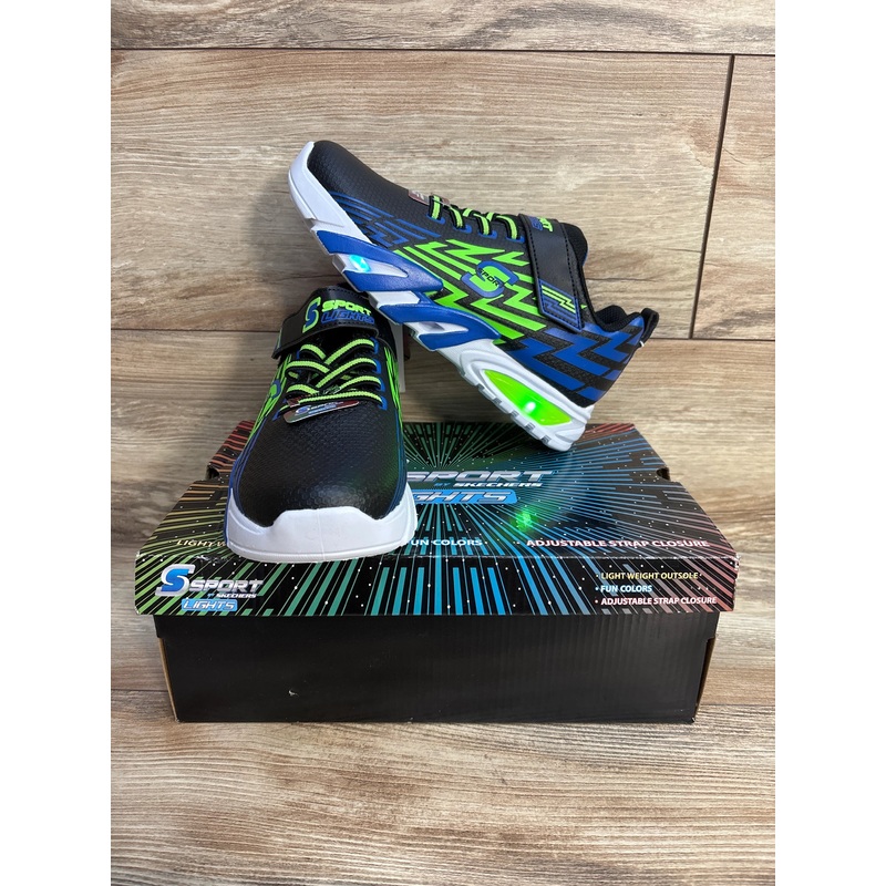 NEW S Sport By Skechers Lights Ottis Performance Sneakers sz 5Y