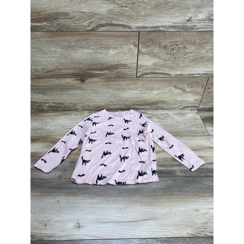 Old Navy Cats & Bats Shirt Pink sz 4T