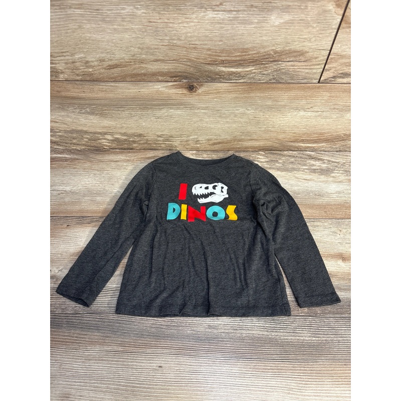 Old Navy I Love Dinos Shirt Grey sz 3T Grey 3T