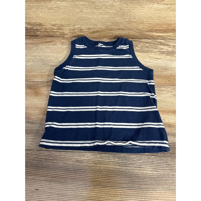 Old Navy Striped Tank Top Navy sz 3T Navy 3T