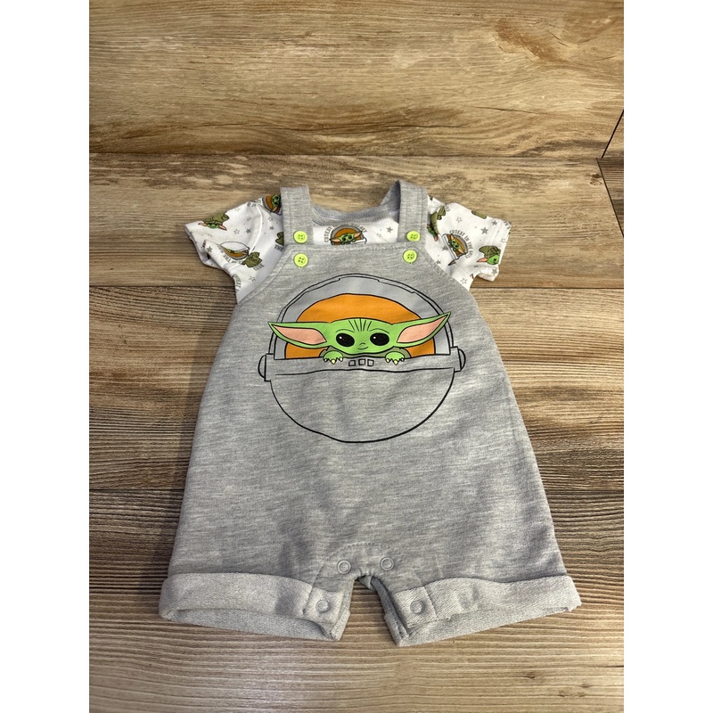 Star Wars 2pc Shirt & Shortall White/Grey sz 3-6m White 3m