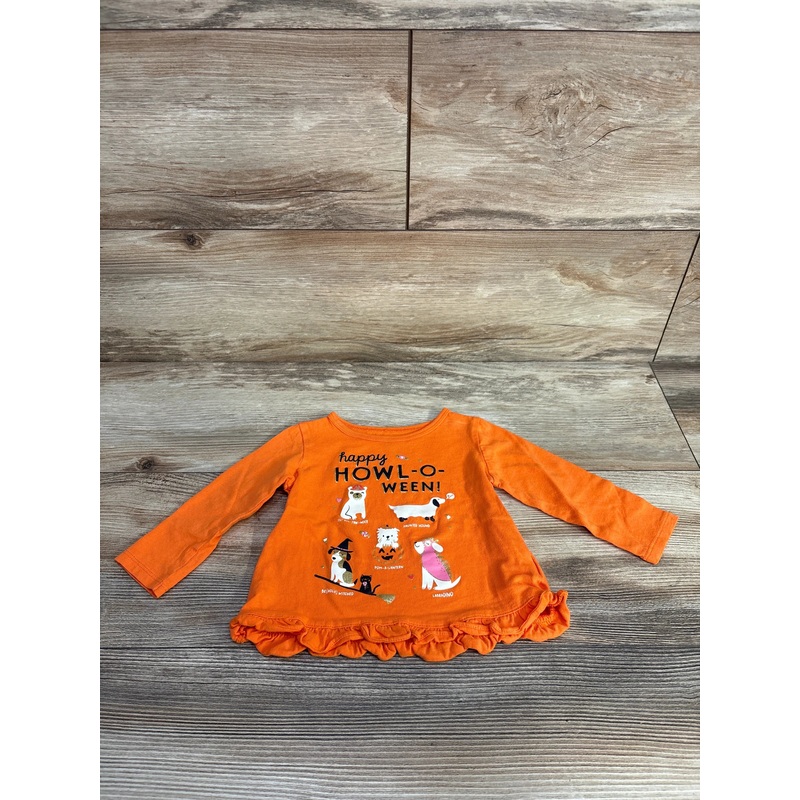 Carter’s Happy Howl-O-Ween! Shirt Orange sz 12m Orange 12m