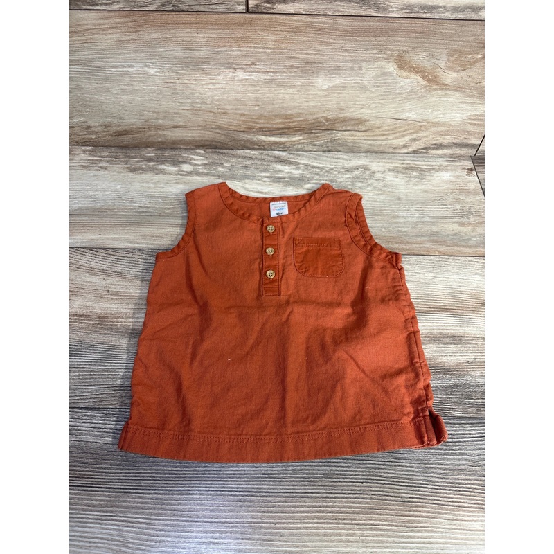 Carter’s Hilary Duff Henley Top Brown sz 18m 18m Brown