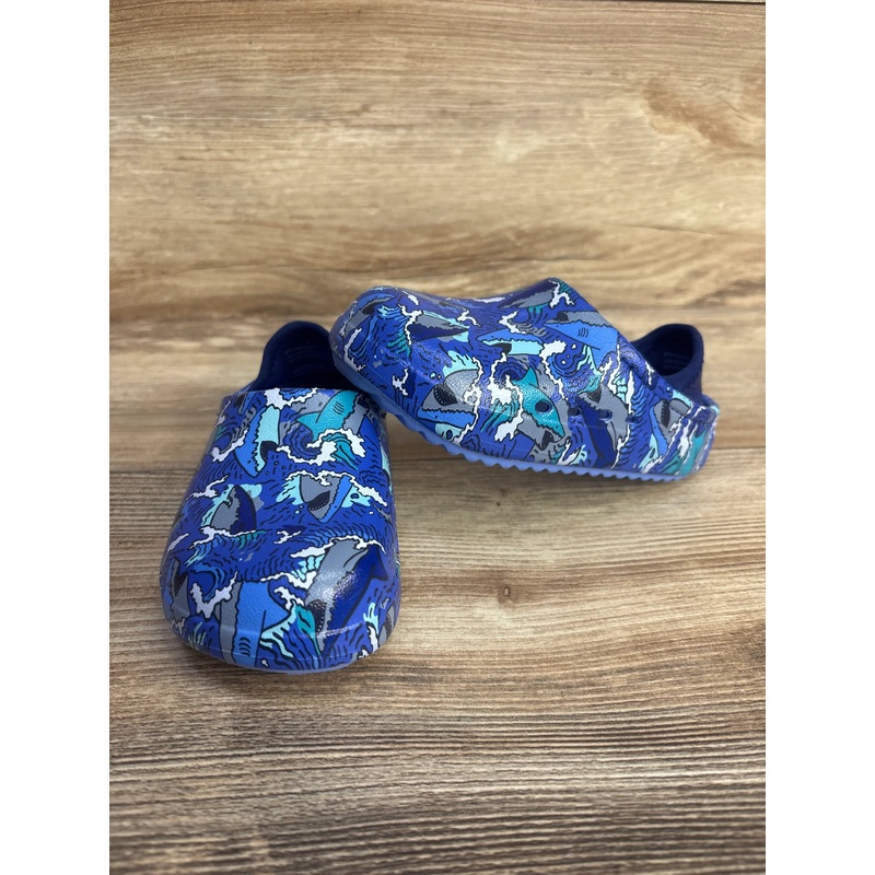 Cat & Jack Rowan Blue Shark Water Shoes sz 7c