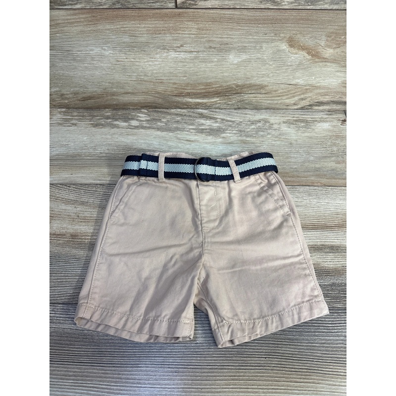 Children’s Place Belted Woven Chino Shorts Brown sz 2T Brown 2T
