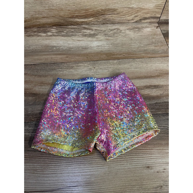 D2 Activewear Gymnastics Shorts Pink sz 5/6 Multicolor 5T