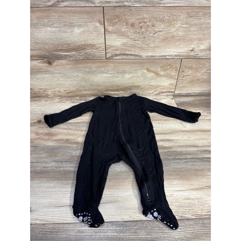 Guisby Footie Black sz 3-6m Black 3m