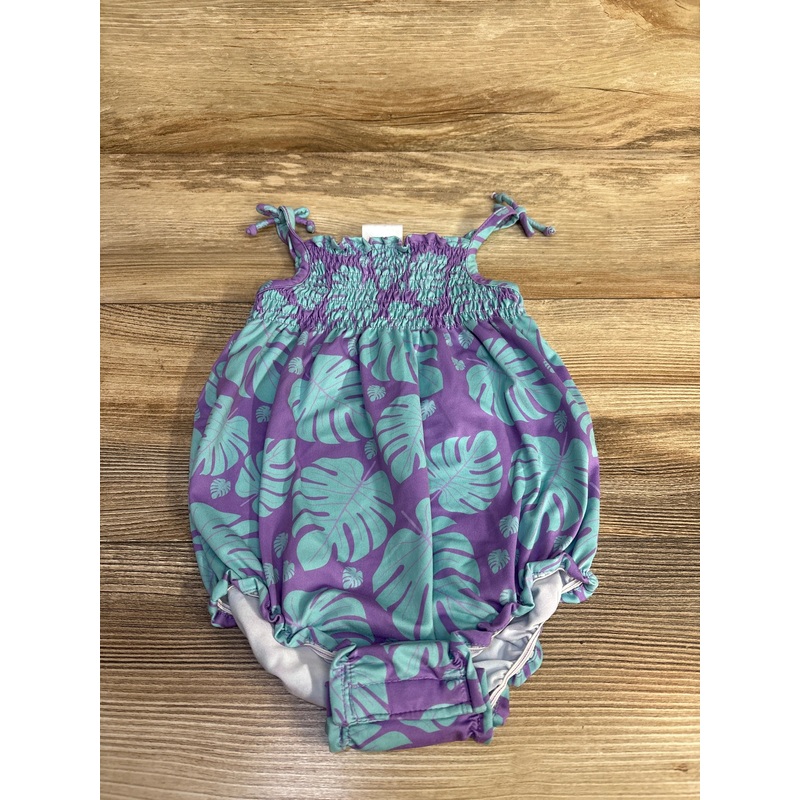 Hula Bay Smocked Romper Purple sz 12m Purple 12m