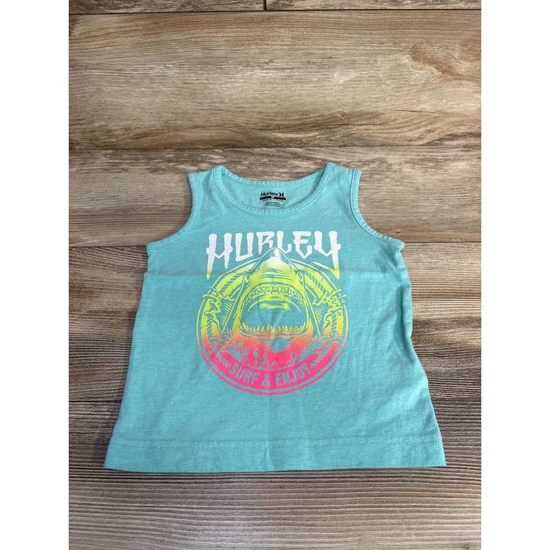 Hurley Logo Tank Top Blue sz 3T Blue 3T