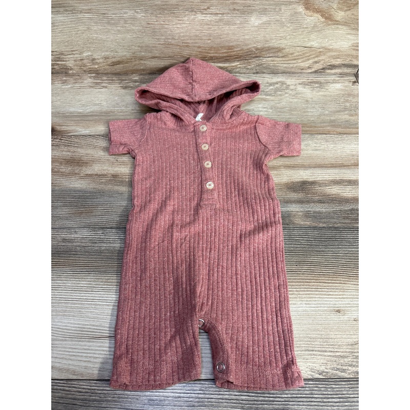 Kate Quinn Hooded Shortie Romper sz 6-12m 6m