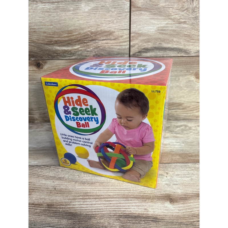 NEW Lakeshore Hide & Seek Discovery Ball