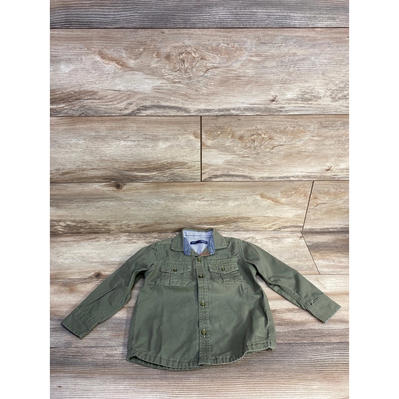 Next Button Up Shirt Green sz 3T Green 3T