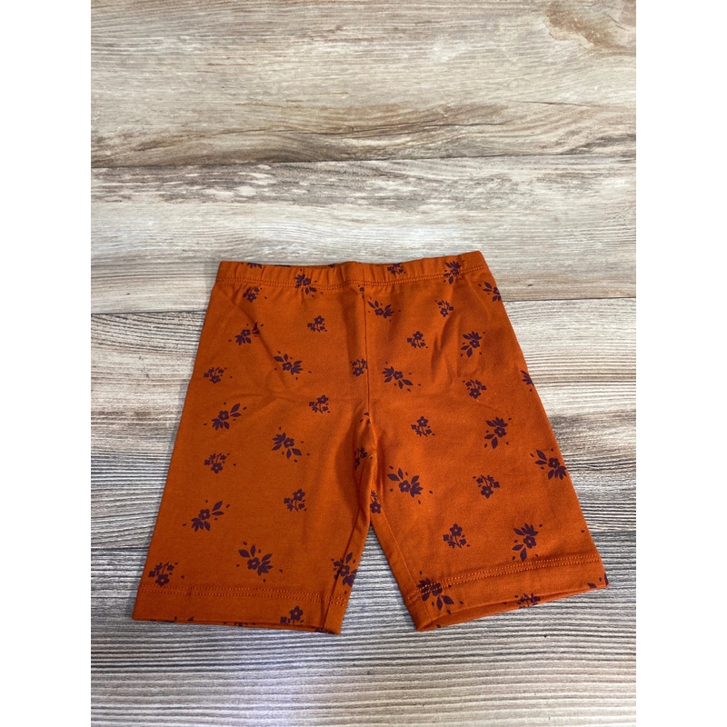 Okie Dokie Floral Bike Shorts Brown sz 4T Brown 4T