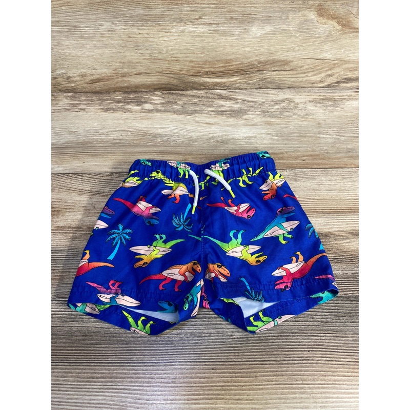 Old Navy Dino Swim Trunks Blue sz 12-18m Blue 12m