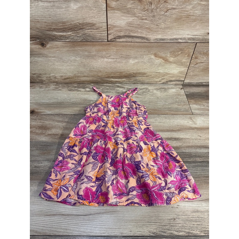 Old Navy Floral Sleeveless Dress Pink sz 2T Pink 2T
