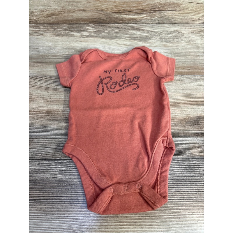 Old Navy My First Rodeo Bodysuit sz 0-3m Newborn
