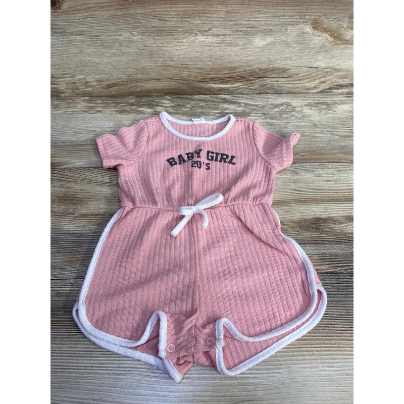 Shein Baby Girl 20’s Romper Pink sz 12-18m Pink 12m