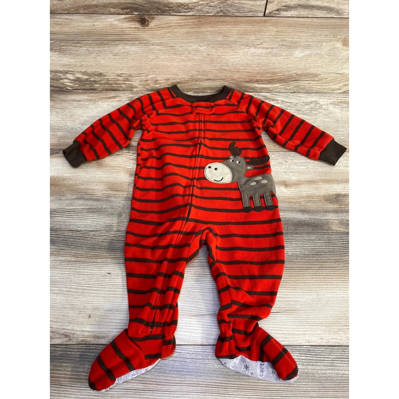 Carter’s Striped Blanket Sleeper Red sz 12m Red 12m