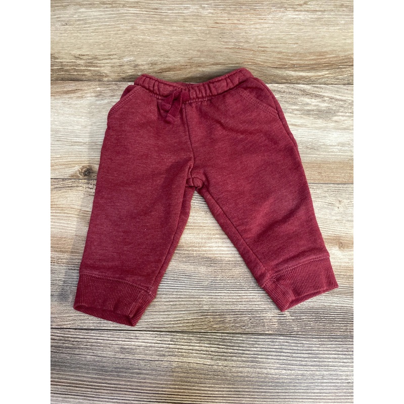 Cat & Jack Drawstring Joggers Red sz 12m Red 12m
