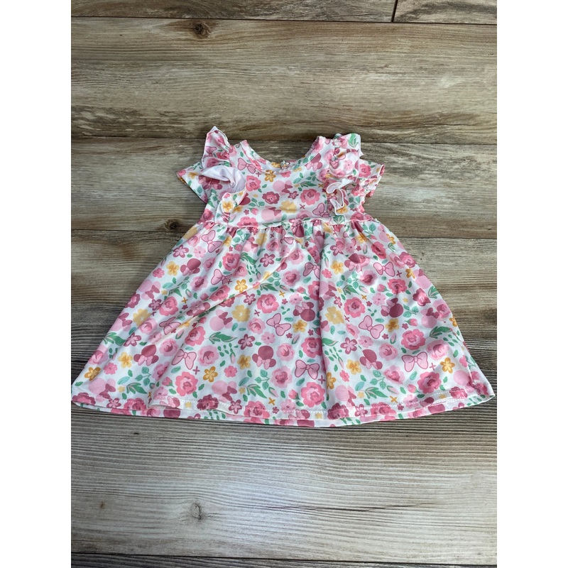 Disney Baby Floral Minnie Mouse Dress White sz 18m White 18m