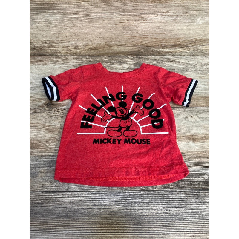 Disney Junior Mickey Mouse Shirt Red sz 12m Red 12m