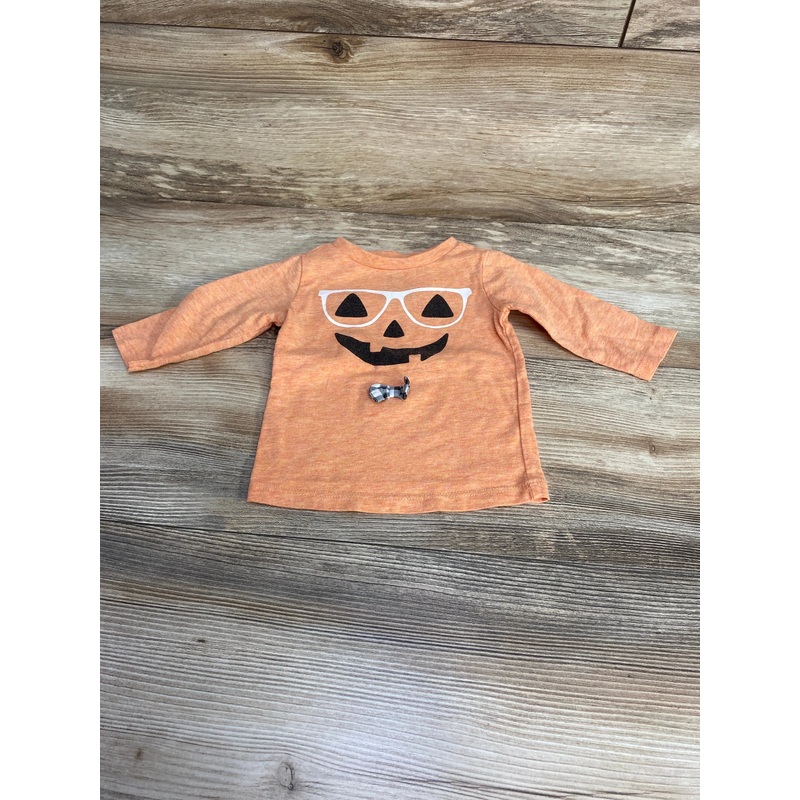 First Impressions Pumpkin Shirt Orange sz 0-3m Orange Newborn