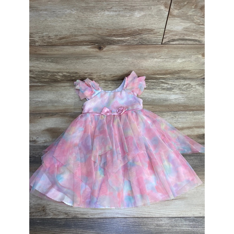 Jona Michelle Sequin Tulle Dress Pink sz 2T Pink 2T