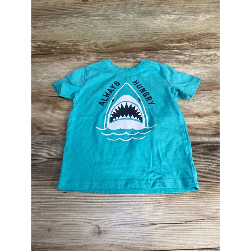 Jumping Beans Always Hungry Shirt Blue sz 3T Blue 3T