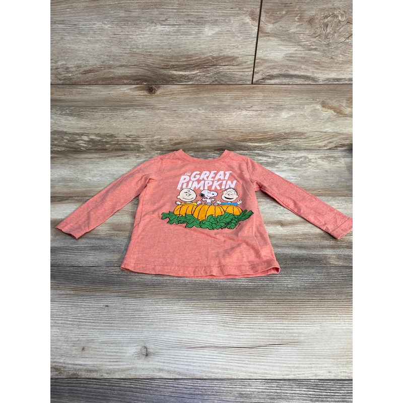 Jumping Beans The Great Pumpkin Shirt Orange sz 24m Orange 24m