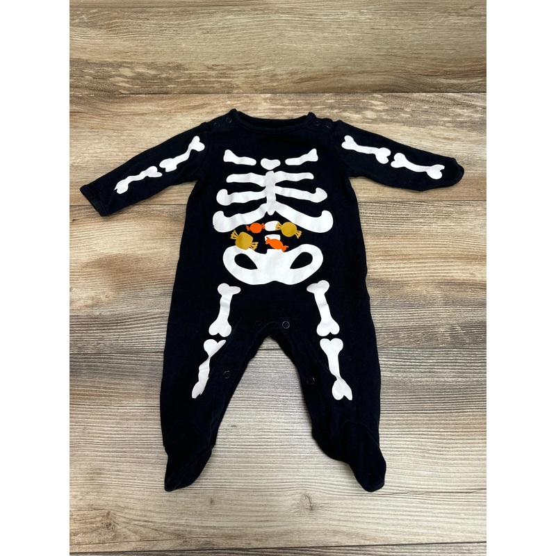 Just One You Skeleton Coverall Black sz 3m