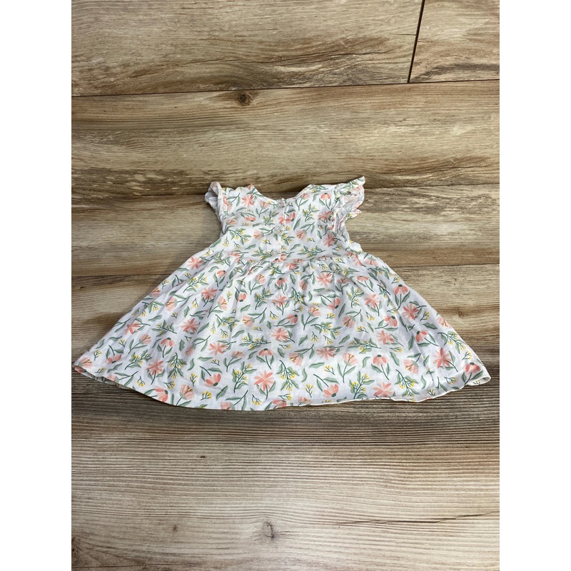 Laughing Llama Floral Dress White sz 18m White 18m