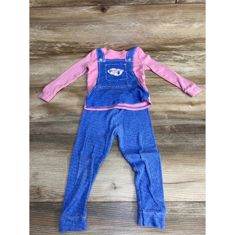 Ms. Rachel 2pc Pajama Set Pink sz 2T Pink 2T
