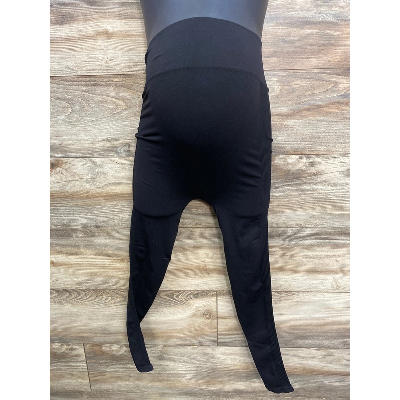 NEW H&M Mama Seamless Leggings Black sz Small Black Maternity Small