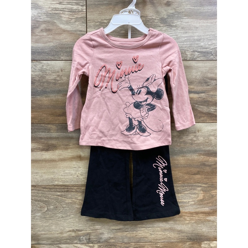 NWoT Disney Junior 2pc Minnie Mouse Shirt & Pants Pink sz 18m Pink 18m