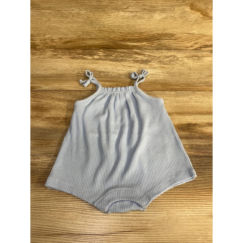 Old Navy Ribbed Romper Blue sz 0-3m Blue Newborn