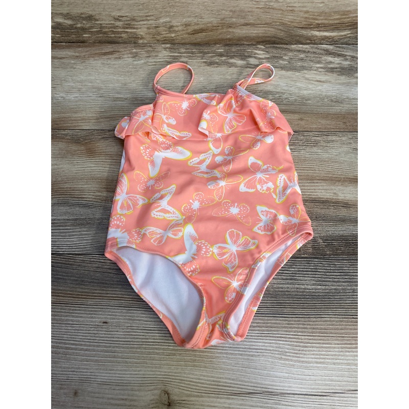 Oshkosh 1pc Butterfly Print Swimsuit Pink sz 3T Pink 3T