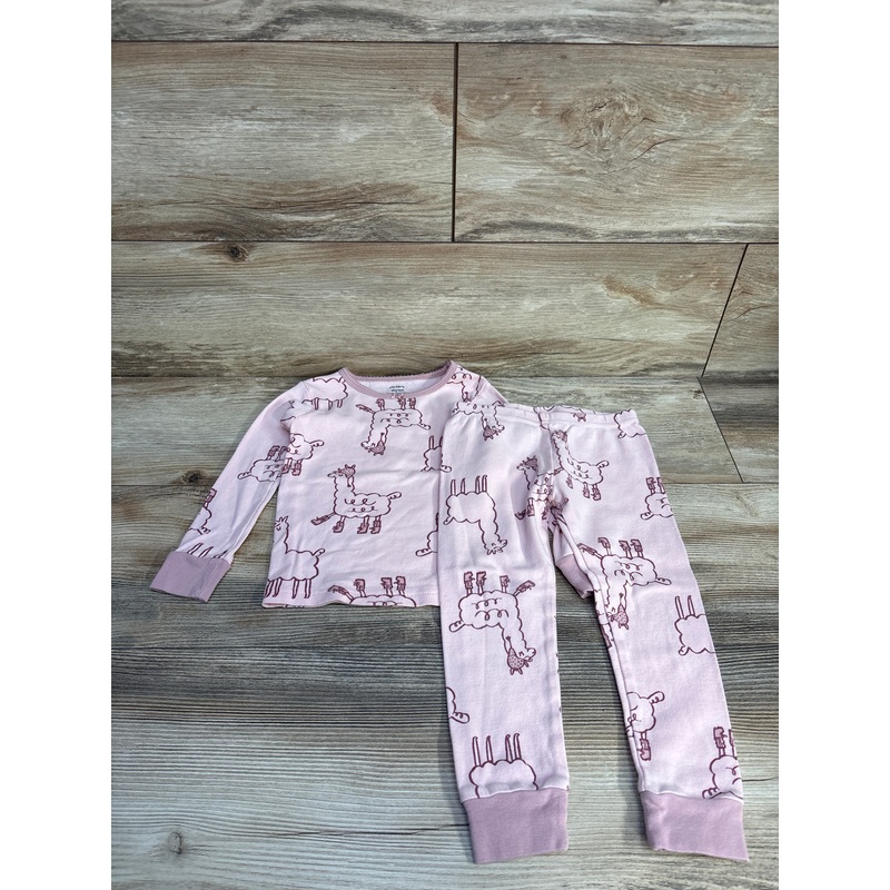 Carter’s 2pc Llama Pajama Set Pink sz 3T Pink 3T