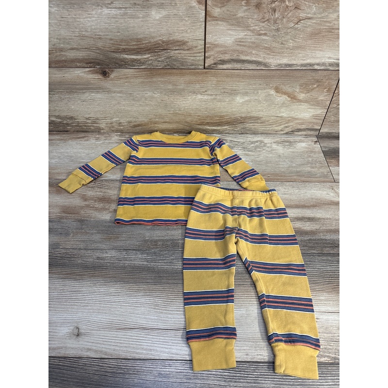 Carter’s 2pc Striped Pajama Set Yellow sz 12m Yellow 12m