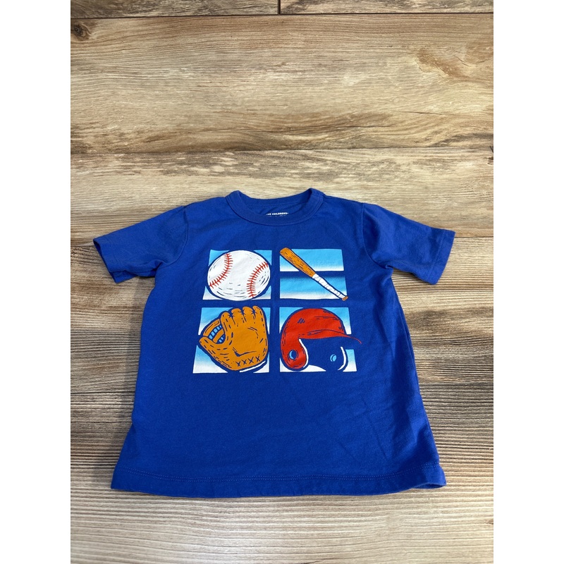 Children’s Place Baseball Shirt Blue sz 2T Blue 2T