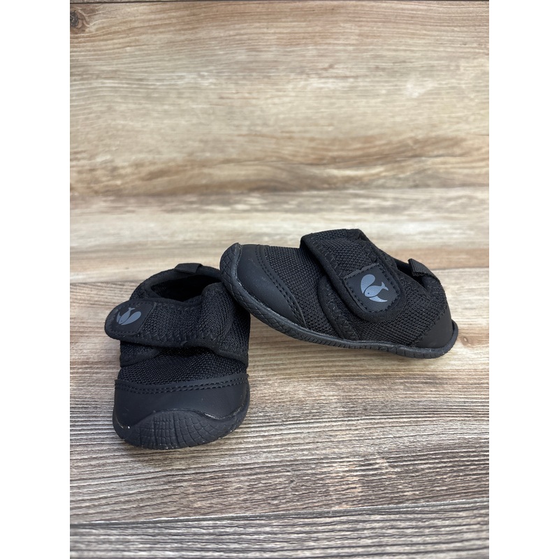 FEETCITY Slip On First Walking Shoes Black sz 4c