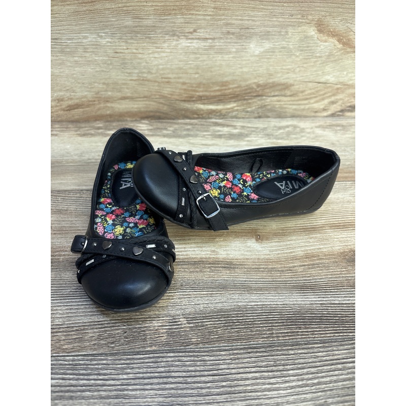 Girl MIA Ballerina Flats Black sz 12c
