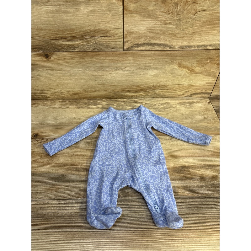 Just One You Floral Sleeper Blue sz Newborn Blue Newborn