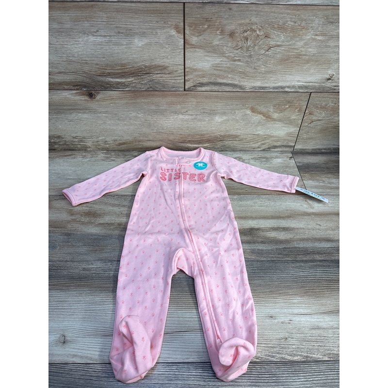 NEW Child Of Mine Little Sisters Sleeper Pink sz 6-9m Pink 6m