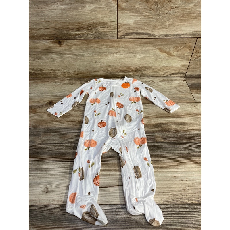 NEW Just One You Baby Fall Pumpkins Comfy Soft Sleep N’ Play, Cream sz 9m Cream 9m