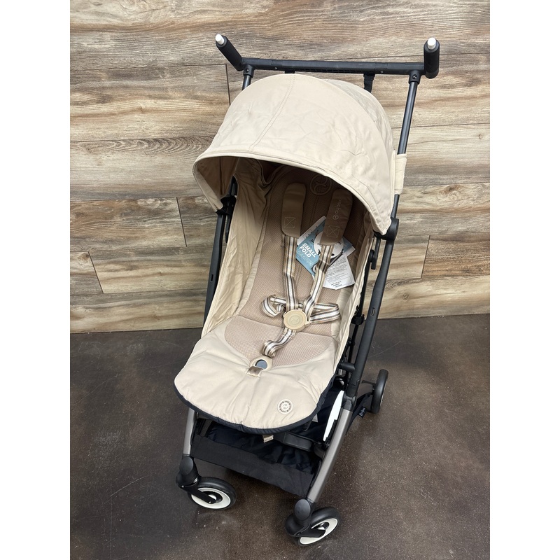 NEW Libelle 2 Ultracompact Lightweight Travel Stroller + Adapters in Almond Beige